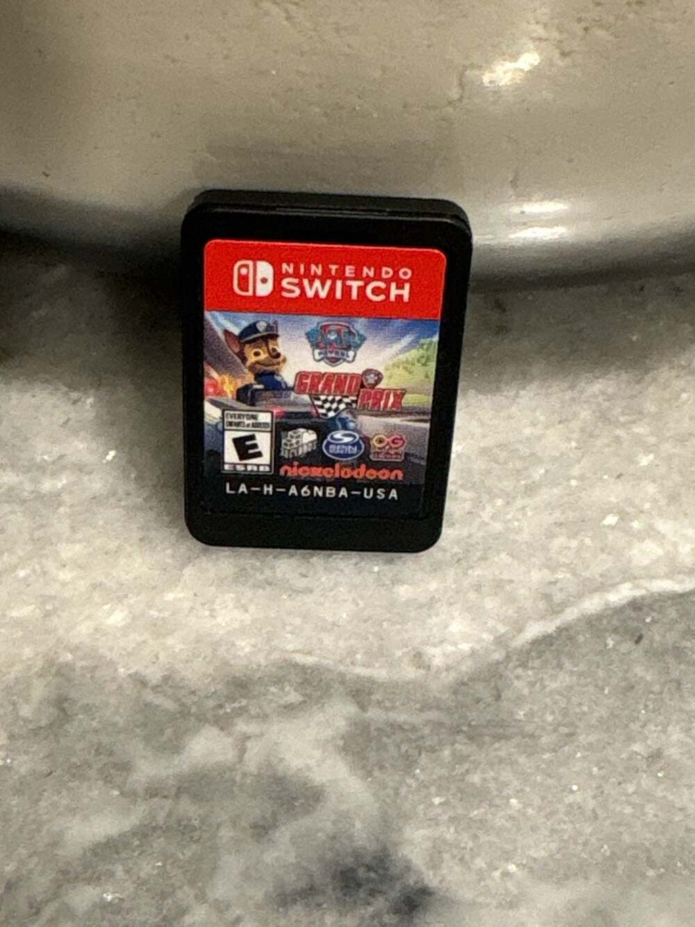 PAW Patrol Grand Prix Nintendo Switch Game Cartridge